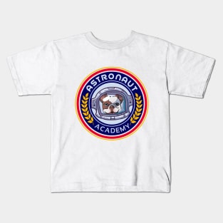 French Bulldog Astronaut Academy Kids T-Shirt